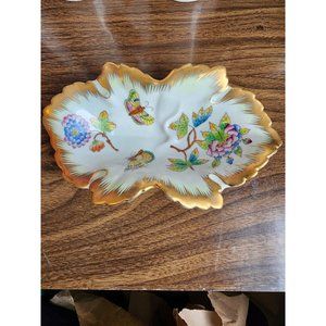 Herend Figure Bowl / Sheet 5 7/8in Top Condition